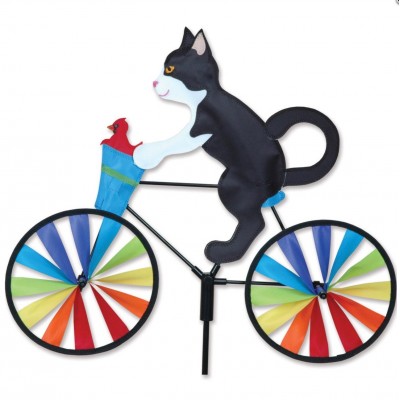 VIRE-VENT BYCICLETTE CHAT EN SMOKING