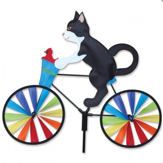 VIRE-VENT BYCICLETTE CHAT EN SMOKING