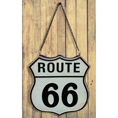 ROUTE 66 BLANC